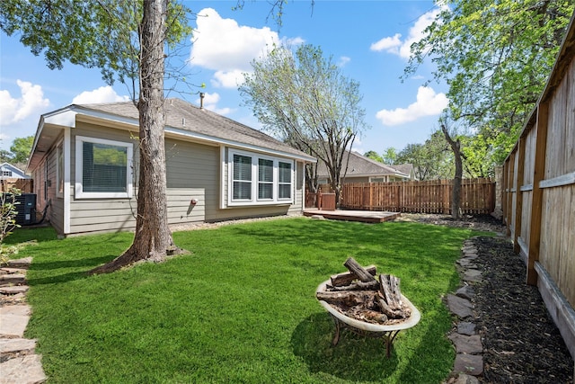 7931 Clarion Way, Houston, TX 77040 - rear view of house with central AC