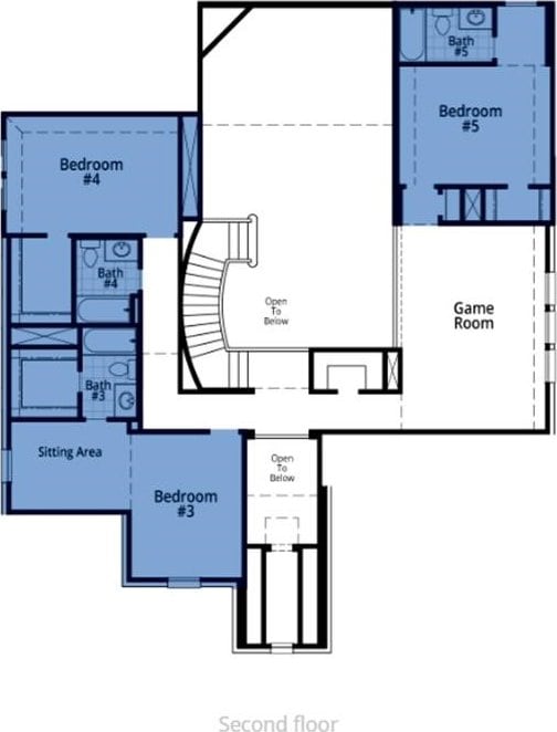 12043 Lake View Blvd, Mont Belvieu, TX 77523 - view of room layout