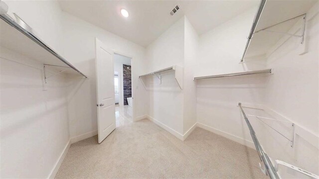 12043 Lake View Blvd, Mont Belvieu, TX 77523 - spacious closet with light colored carpet