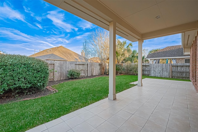 6010 Le Moyne Pass Ln, Missouri City, TX 77459 - view of patio featuring a fenced backyard
