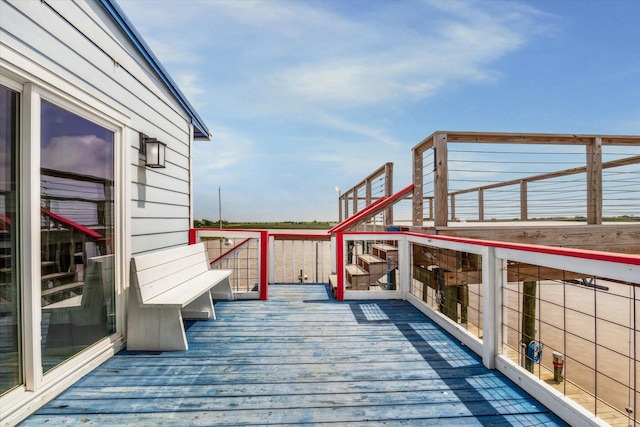 395 Redfish Dr, Freeport, TX 77541 - view of deck