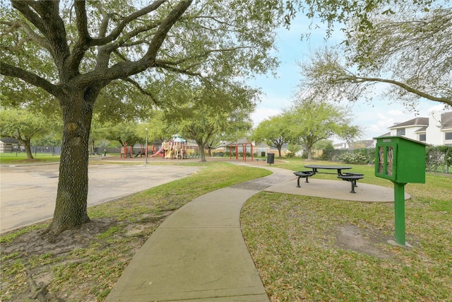 18015 Secret Branch Ln, Cypress, TX 77433 - surrounding community featuring a yard