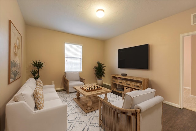 18015 Secret Branch Ln, Cypress, TX 77433 - living room featuring baseboards