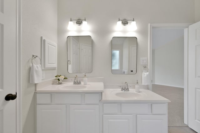 82 S Regan Mead Cir, Montgomery, TX 77382 - bathroom with double vanity