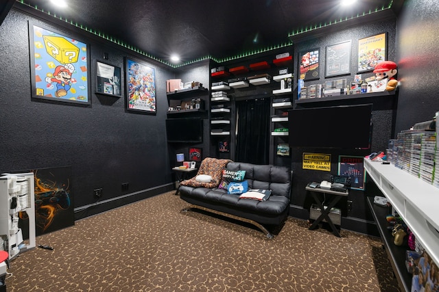 8536 Prince William Ct, Montgomery, TX 77316 - rec room featuring carpet flooring