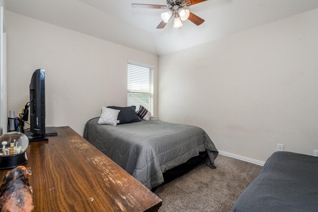 17823 Dappled Walk Way, Cypress, TX 77429 - carpeted bedroom featuring baseboards and a ceiling fan