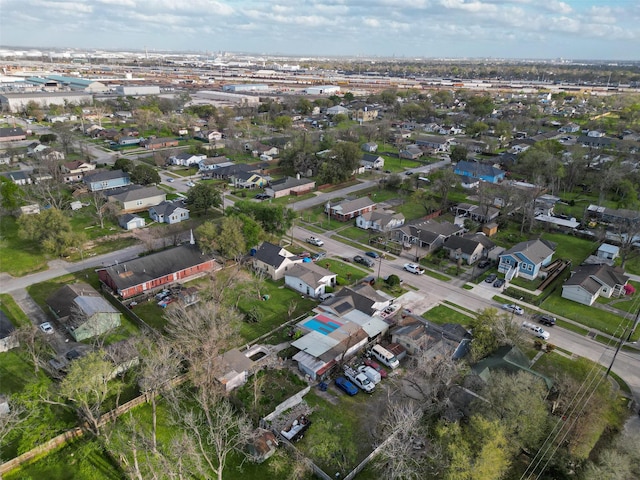 6009 Crane St, Houston, TX 77026 - birds eye view of property with a residential view