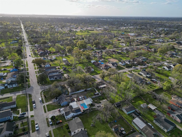 6009 Crane St, Houston, TX 77026 - birds eye view of property with a residential view