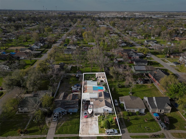 6009 Crane St, Houston, TX 77026 - aerial view featuring a residential view