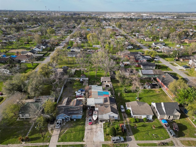 6009 Crane St, Houston, TX 77026 - bird's eye view featuring a residential view