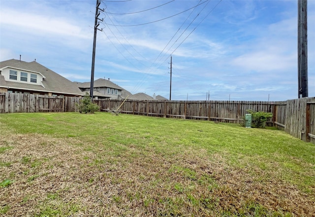 7611 Irby Cobb Blvd, Richmond, TX 77469 - view of yard featuring a fenced backyard
