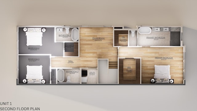4919 Randon Rd, Houston, TX 77092 - property floor plan