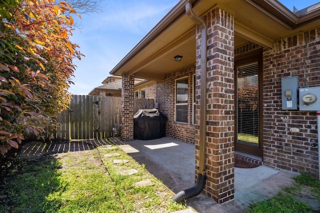 24146 Valencia Ridge Ln, Katy, TX 77494 - view of patio / terrace featuring fence