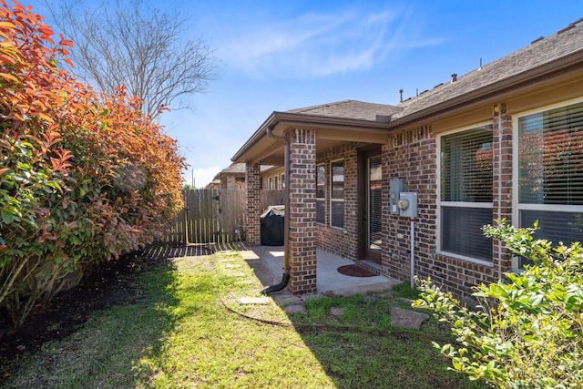 24146 Valencia Ridge Ln, Katy, TX 77494 - view of yard featuring a patio and fence