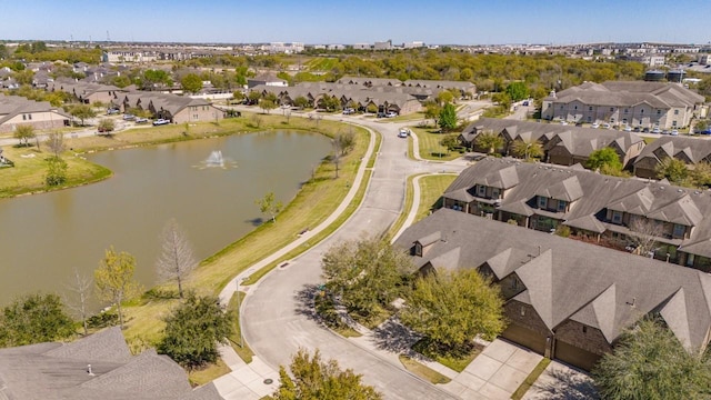 24146 Valencia Ridge Ln, Katy, TX 77494 - birds eye view of property with a residential view and a water view