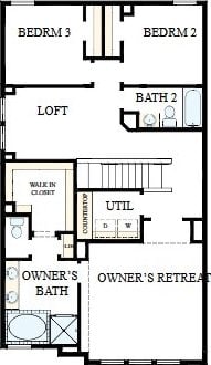 16040 Mason Run Dr, Houston, TX 77079 - view of room layout