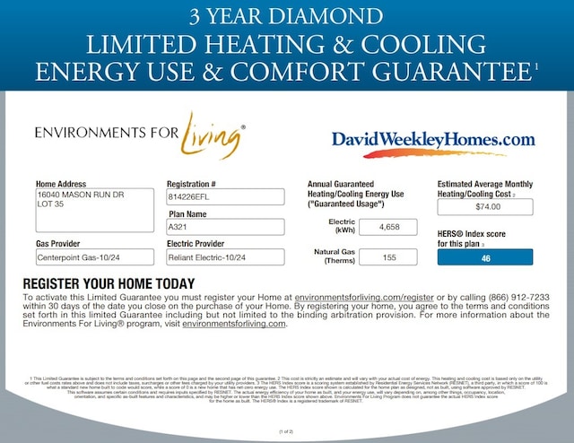16040 Mason Run Dr, Houston, TX 77079 - view of a document