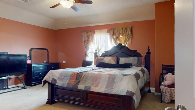 2202 Tandy Park Way, Houston, TX 77047 - bedroom with carpet flooring and ceiling fan