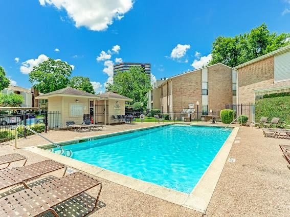 2425 Augusta Dr Unit 60, Houston, TX 77057 - community pool featuring fence and a patio