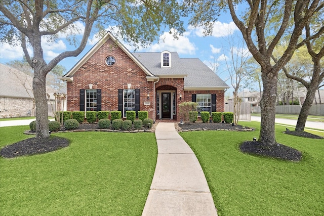 15502 Kellan Ct, Cypress, TX 77429 - view of front of home with brick siding and roof with shingles
