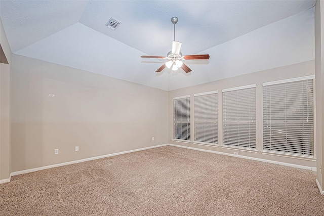 21403 Park Post Ln, Katy, TX 77450 - empty room featuring carpet and ceiling fan