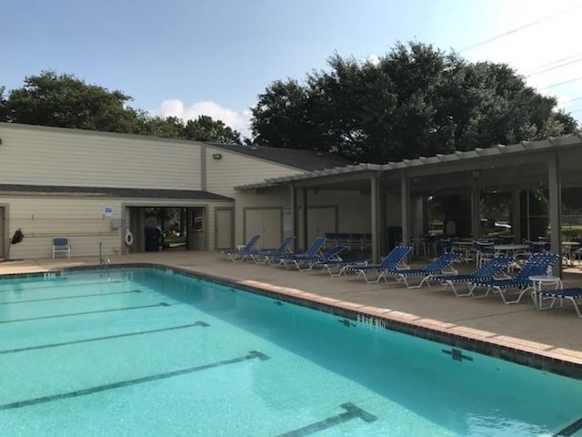 21403 Park Post Ln, Katy, TX 77450 - community pool featuring a patio