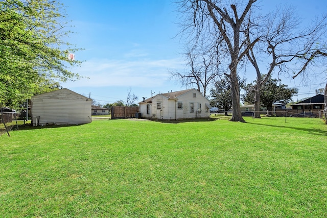 1017 Canadian St, Houston, TX 77009 - view of yard featuring fence
