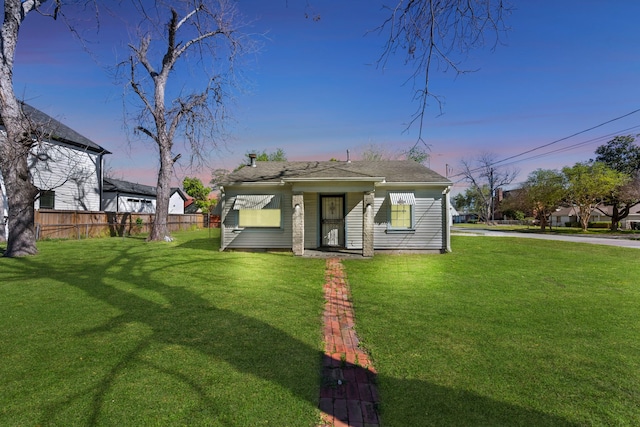 1017 Canadian St, Houston, TX 77009 - exterior space featuring a yard and fence