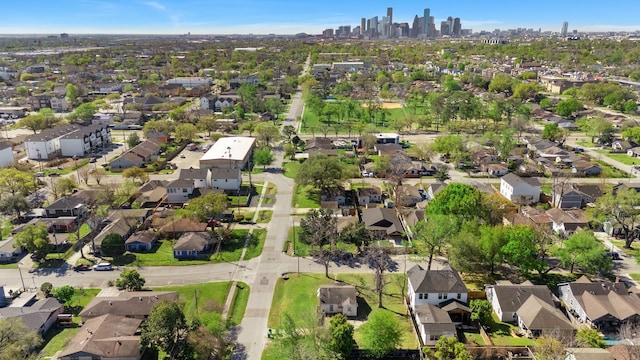 1017 Canadian St, Houston, TX 77009 - bird's eye view featuring a residential view