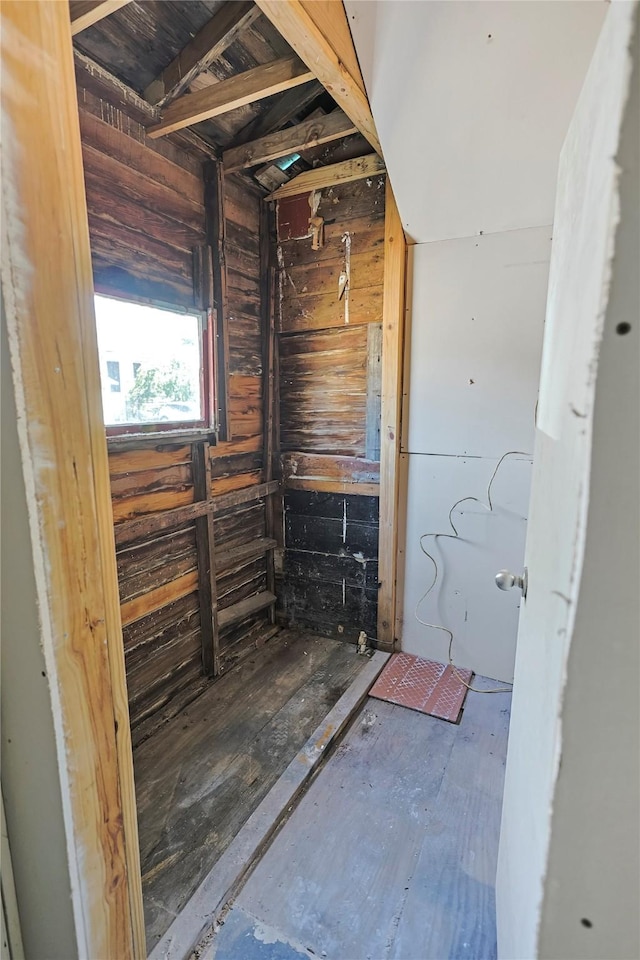 2025 Avenue N 1/2 Ave N 1/2, Galveston, TX 77550 - miscellaneous room with wood walls