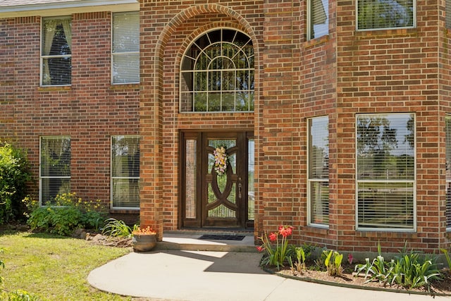 17207 Penick Rd, Waller, TX 77484 - view of exterior entry with brick siding