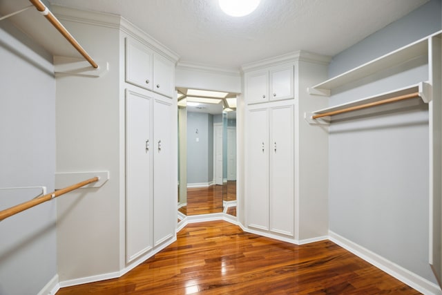 17207 Penick Rd, Waller, TX 77484 - walk in closet featuring wood finished floors