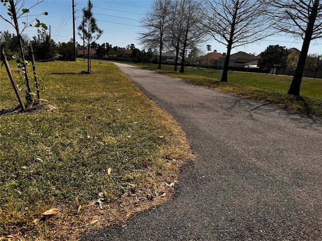 view of road