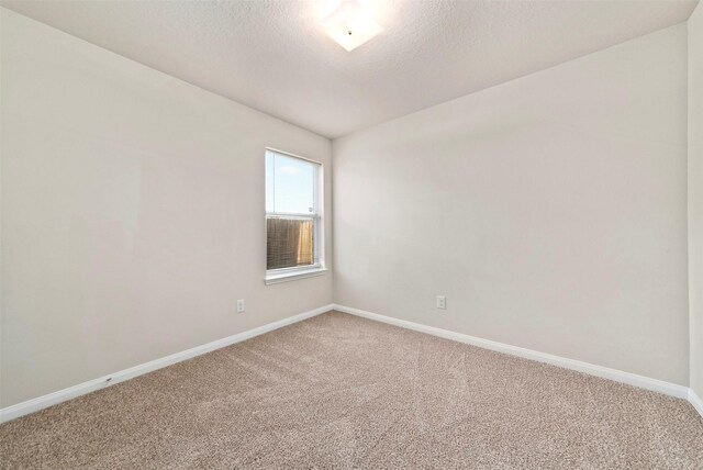 6906 Chessgate Falls Ln, Rosenberg, TX 77469 - unfurnished room with baseboards, a textured ceiling, and light colored carpet