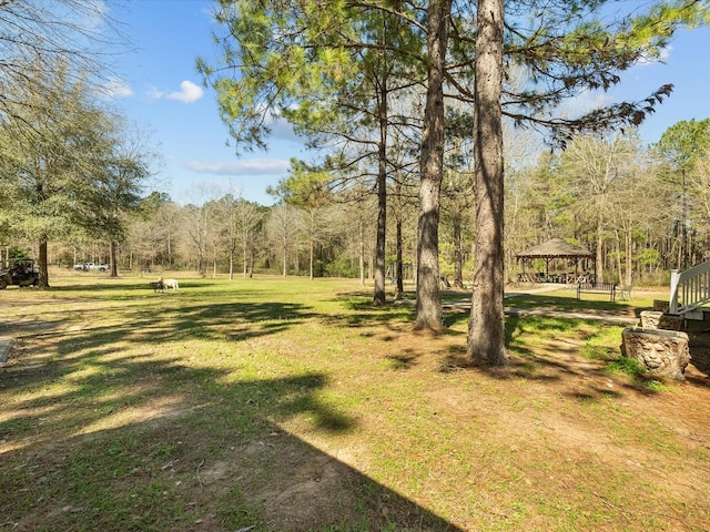 1151 County Line Rd, Shepherd, TX 77371 - view of yard featuring a gazebo