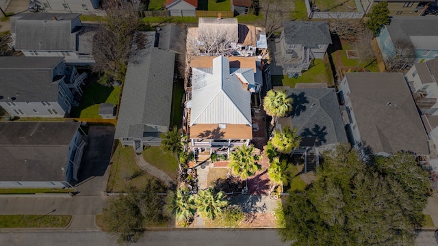 916 Sealy St, Galveston, TX 77550 - drone / aerial view featuring a residential view
