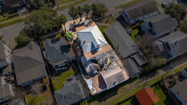 916 Sealy St, Galveston, TX 77550 - drone / aerial view with a residential view
