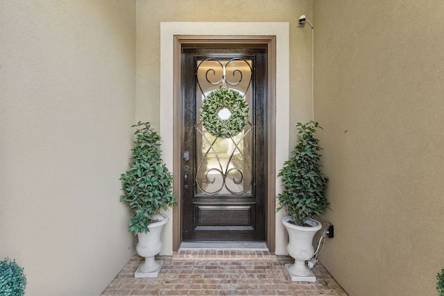 1038 Bolivar Point Ln, Friendswood, TX 77546 - entrance to property with stucco siding