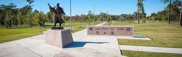 view of home's community featuring a yard