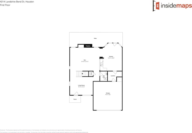 4214 Landshire Bend Dr, Houston, TX 77048 - floor plan / room layout