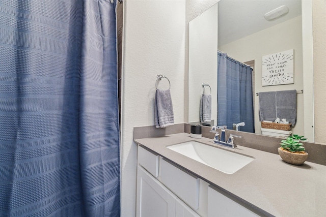 17934 Wichita River Way, Cypress, TX 77433 - full bath with vanity and a shower with shower curtain