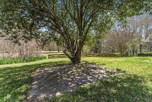view of yard