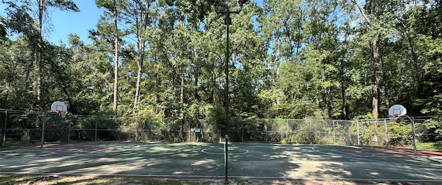 270 Lake Grove Dr, Coldspring, TX 77331 - view of sport court with community basketball court