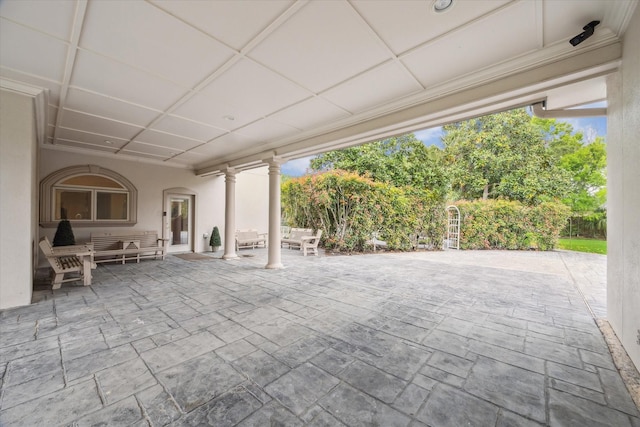 1204 Cowards Creek Dr, Friendswood, TX 77546 - view of patio / terrace