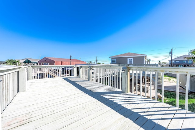 view of deck
