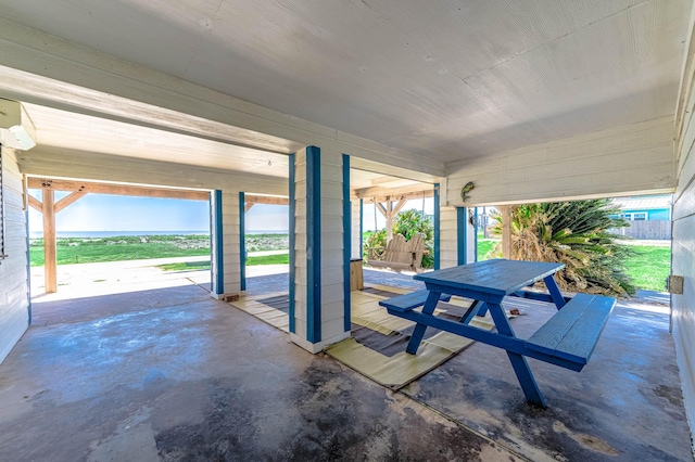 view of patio / terrace with outdoor dining area