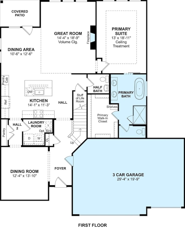 924 Wormwood Dr, League City, TX 77573 - view of home floor plan