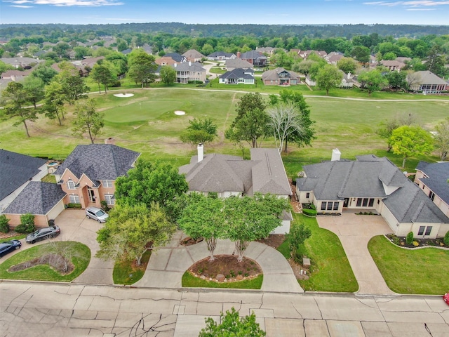 108 Somerton Dr, Montgomery, TX 77356 - aerial view of residential area with a golf course
