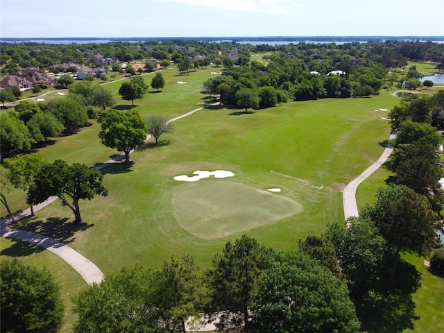 108 Somerton Dr, Montgomery, TX 77356 - bird's eye view of a golf club, a tree filled landscape, and a large body of water