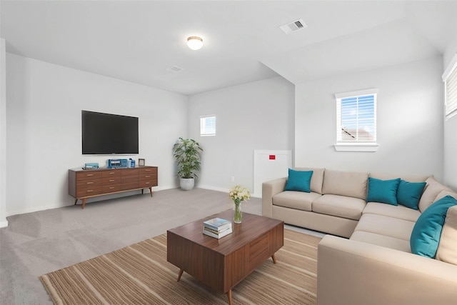 365 Spruce Oak Ln, Waller, TX 77484 - living area featuring light carpet and baseboards